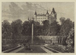 Château de Dunrobin, résidence du duc de Sutherland, visité par la reine